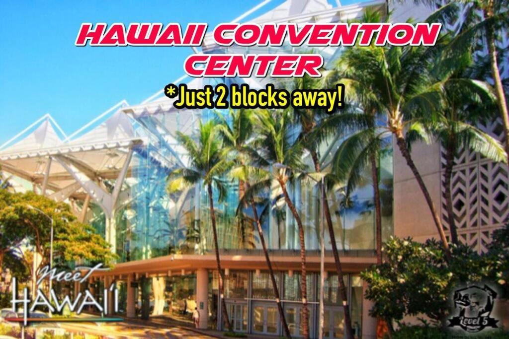 *Rarelayout*2Qn Beds*Great For Groups,Friends,Wakiki Honolulu Ngoại thất bức ảnh